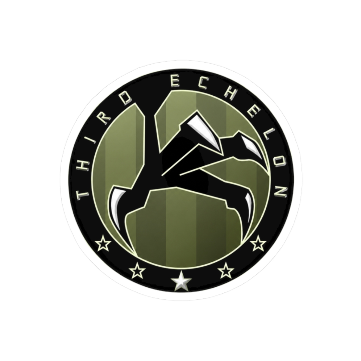 Third Echelon Splinter Cell Logo Sticker | Minimalist Stealth Gamer Decal - alternate angle 3, merchandise