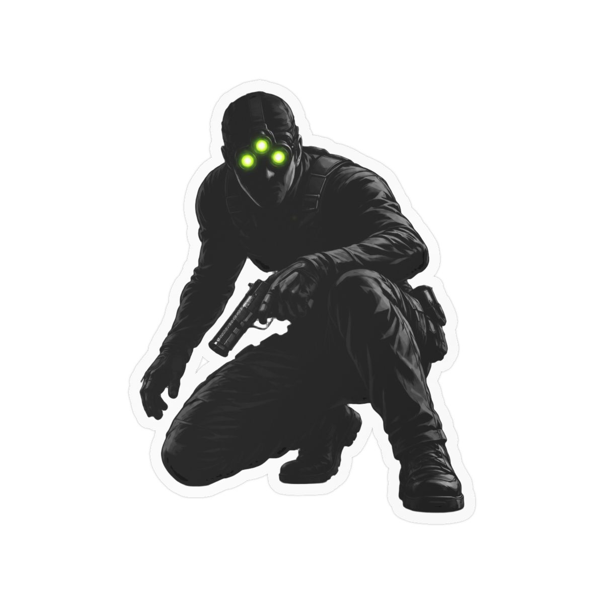 Splinter Cell Stealth Gamer Sticker | Bold Vinyl Decal