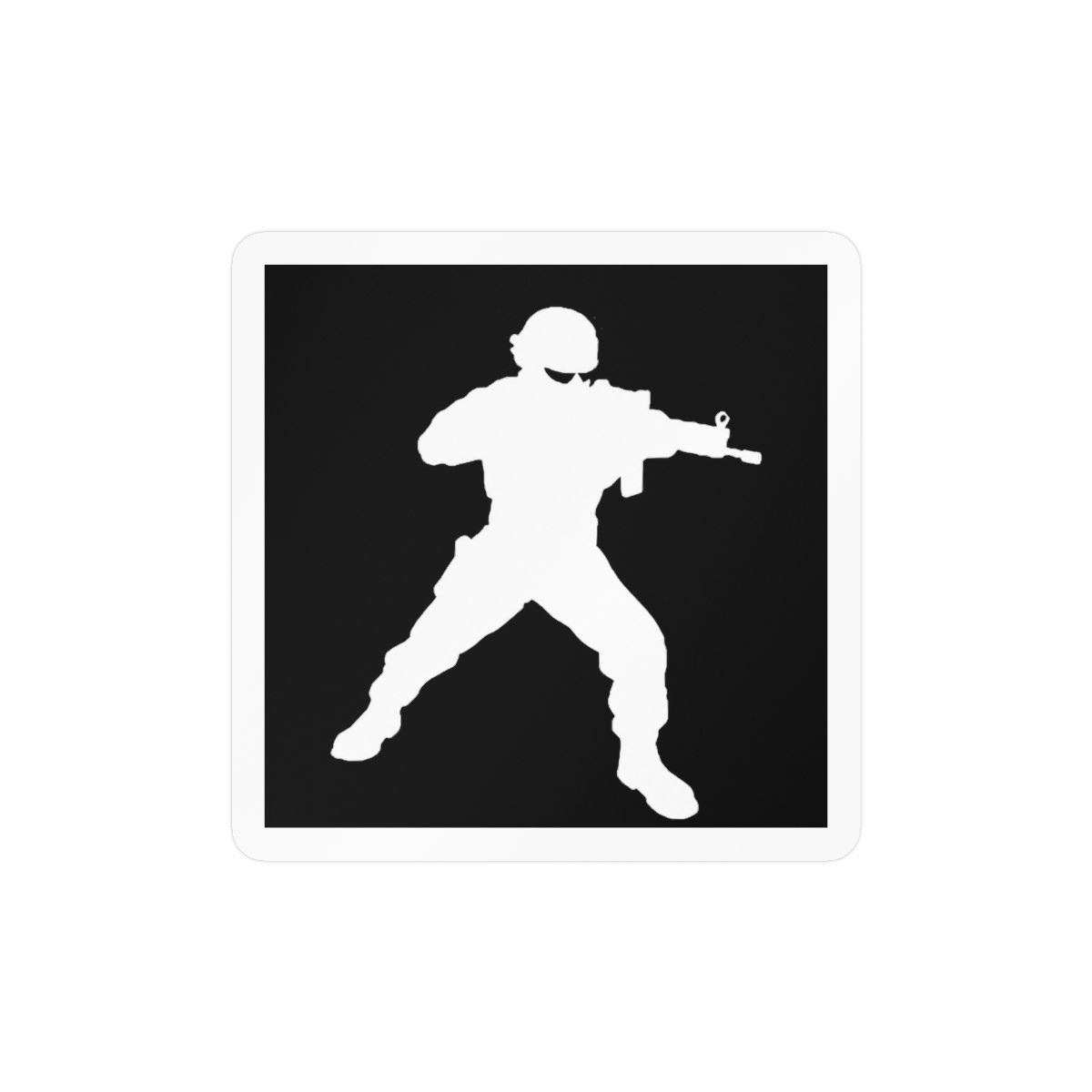 Tom Clancy Logo Decal Vinyl Sticker Makarios LLC |Cars Trucks Laptop MKR| White |5.75 x 4.75|MKR261 - alternate angle 2, merchandise