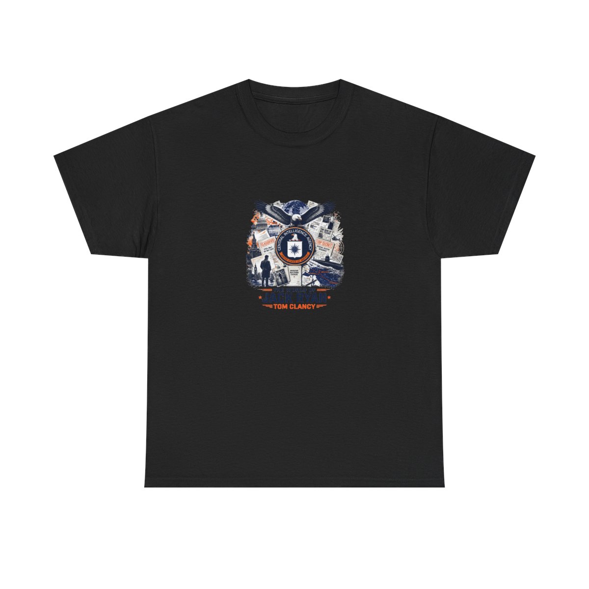 Tom Clancy "The World of Jack Ryan - Tom Clancy" Unisex Tee
